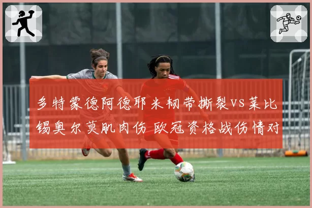 多特蒙德阿德耶米韧带撕裂vs莱比锡奥尔莫肌肉伤 欧冠资格战伤情对比